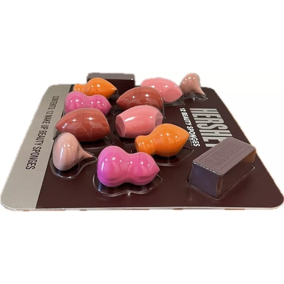 🎉HP🎉HERSHEY 12 Piece Make Up Beauty Blender Sponges NIP - Picture 2 of 3